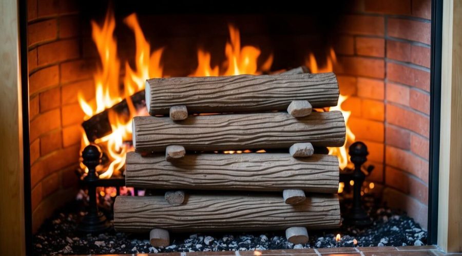 What Are Gas Fireplace Logs Made Of: Understanding the Materials and Benefits