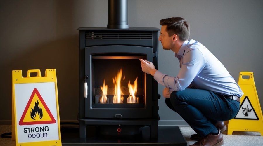 Why Gas Fireplace Smells: Common Causes Explained