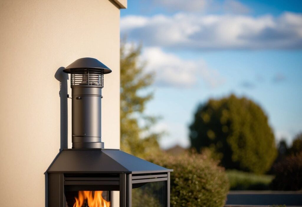 Where Is the Gas Fireplace Flue Located?