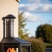 Where Is the Gas Fireplace Flue Located?