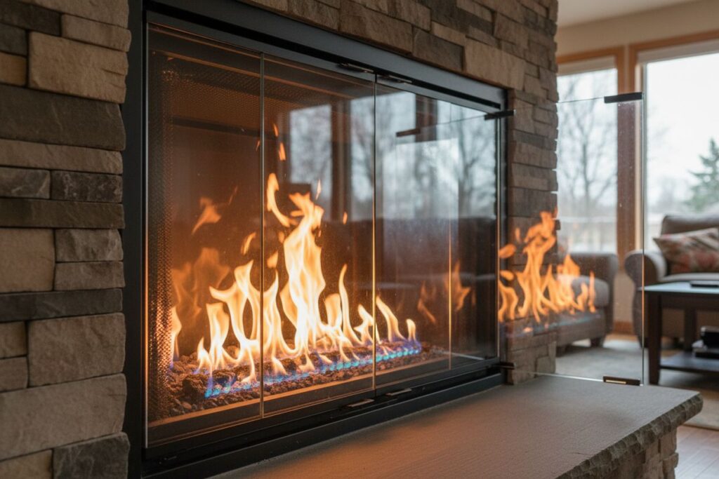 Gas fireplace cleaning Albuquerque New Mexico