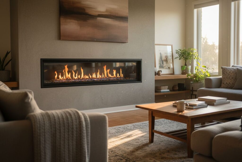 Professional gas fireplace cleaning service in Battle Ground, Washington