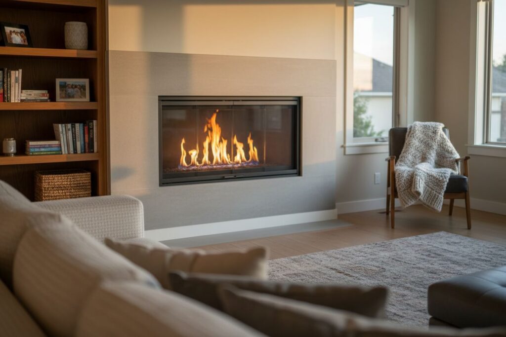 Professional gas fireplace cleaning service in Bothell, Washington