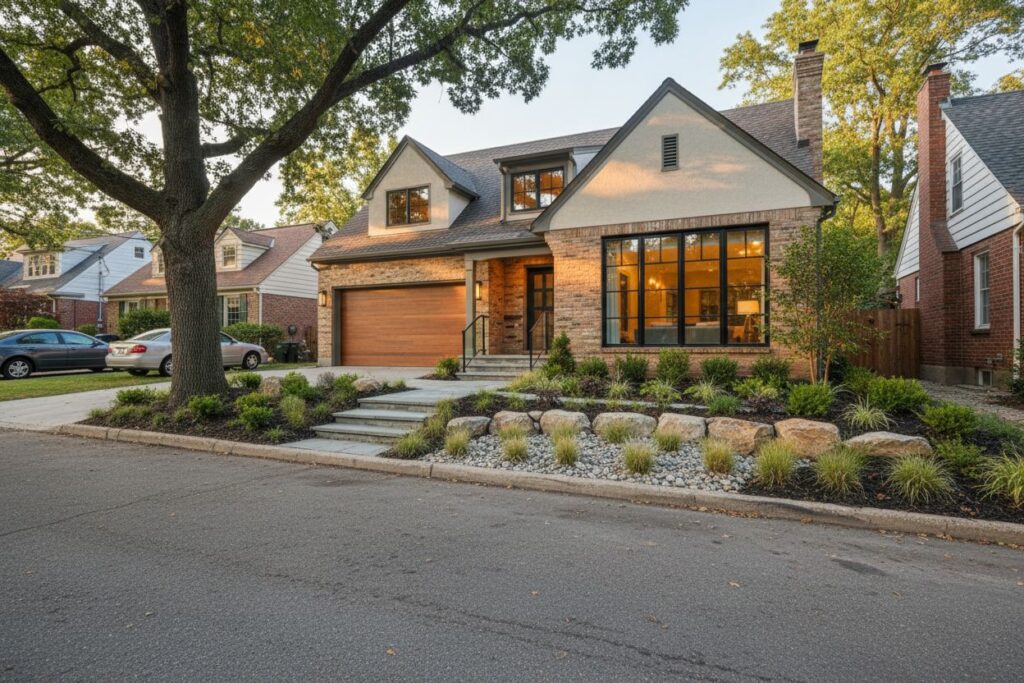 Cambridge Massachusetts residential home exterior