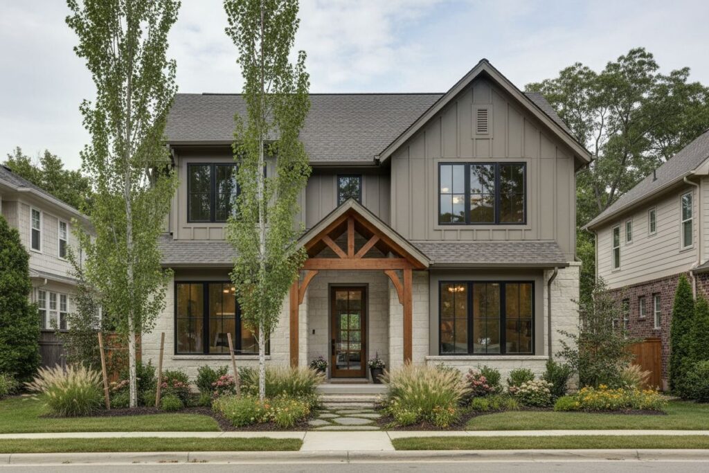 Chicago Illinois residential home exterior
