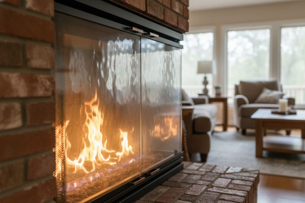 Gas fireplace cleaning Cincinnati Ohio
