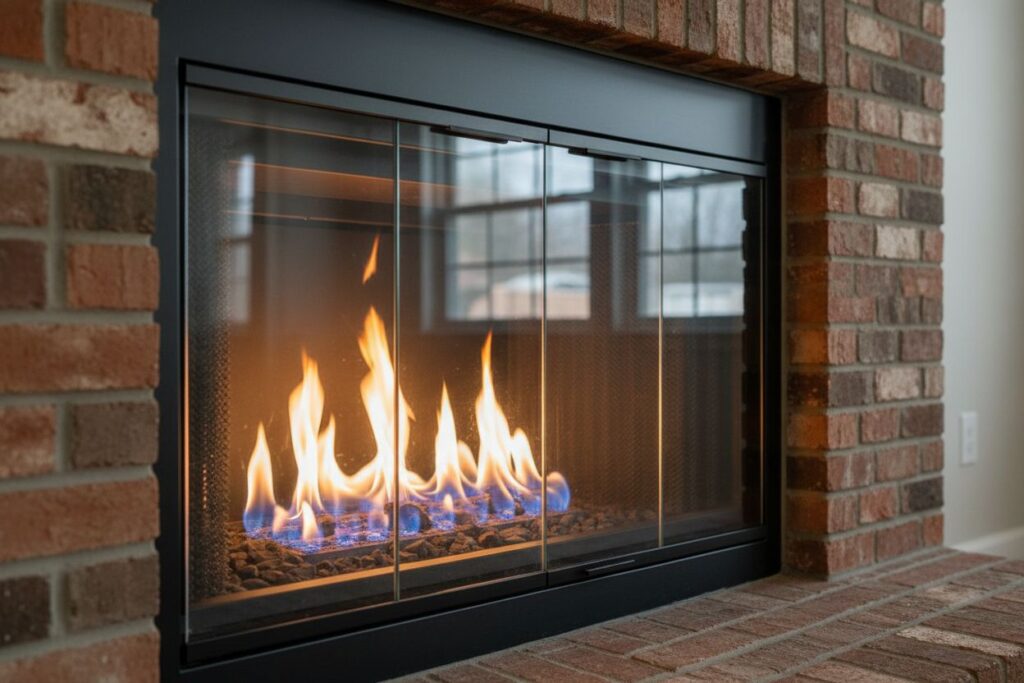 Gas fireplace cleaning Clackamas Oregon