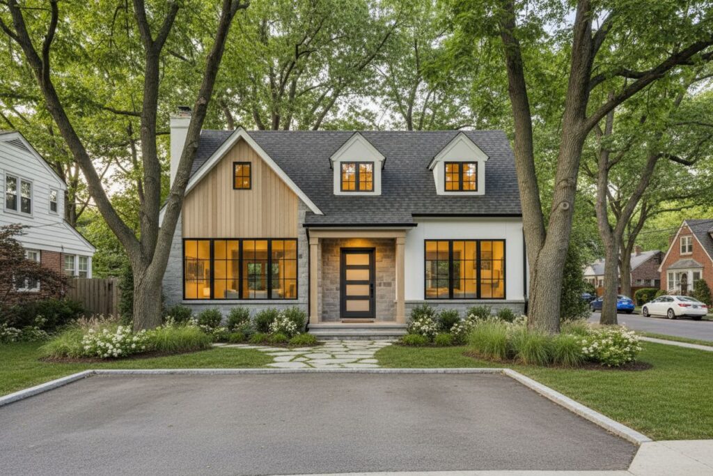 Cleveland Ohio residential home exterior