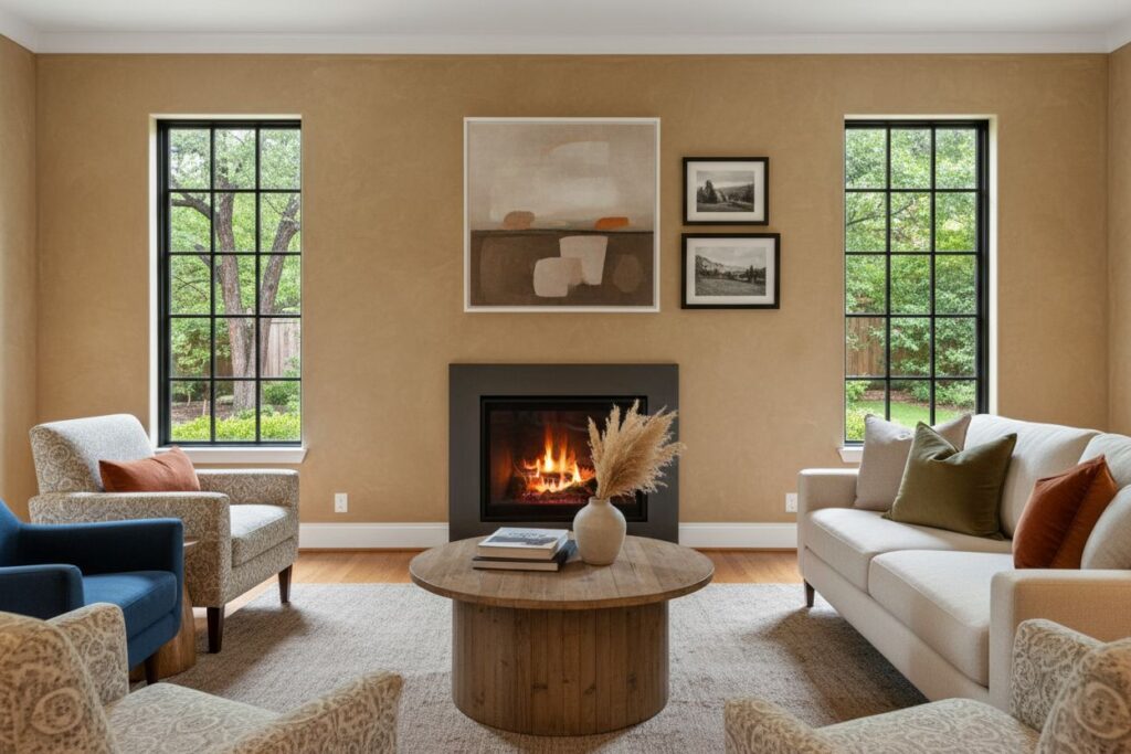 Modern gas fireplace installation Eagan Eagan County