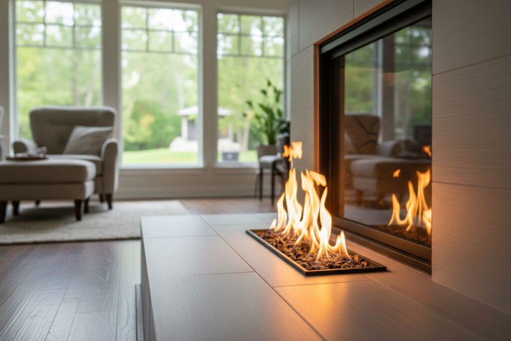 Gas fireplace cleaning Edina Minnesota