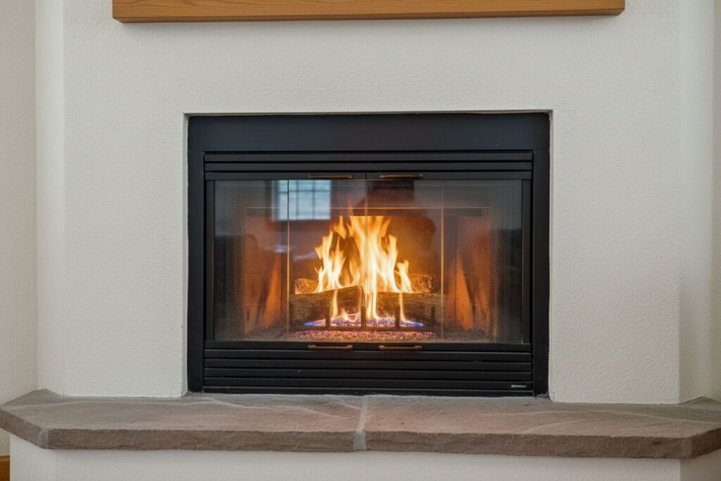 Modern gas fireplace installation Florence Florence County