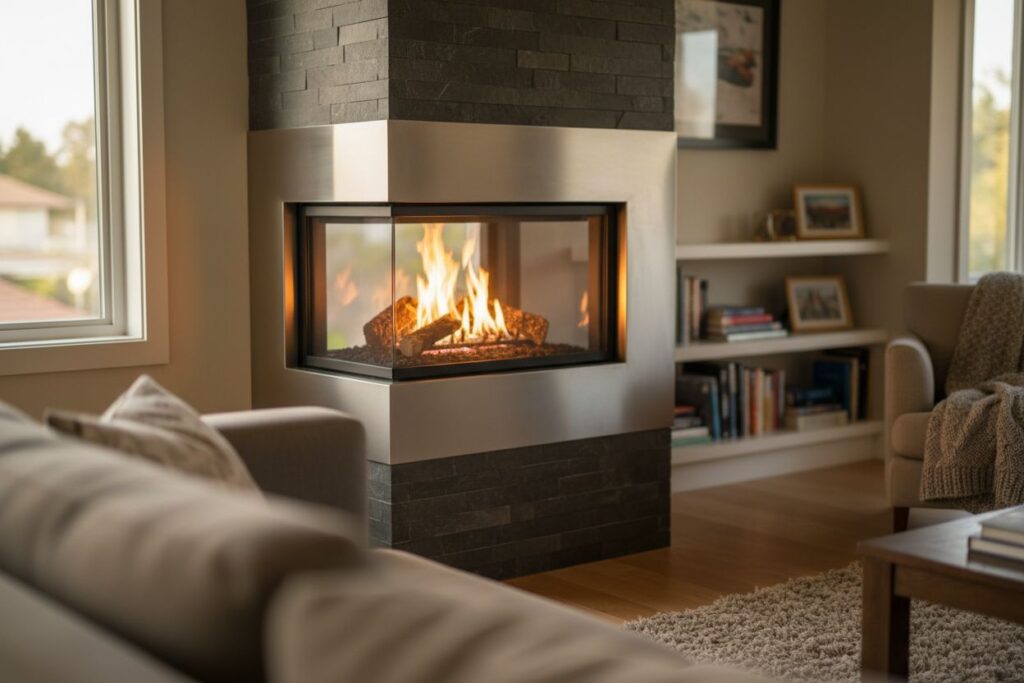 Professional gas fireplace cleaning service in Gig Harbor, Washington