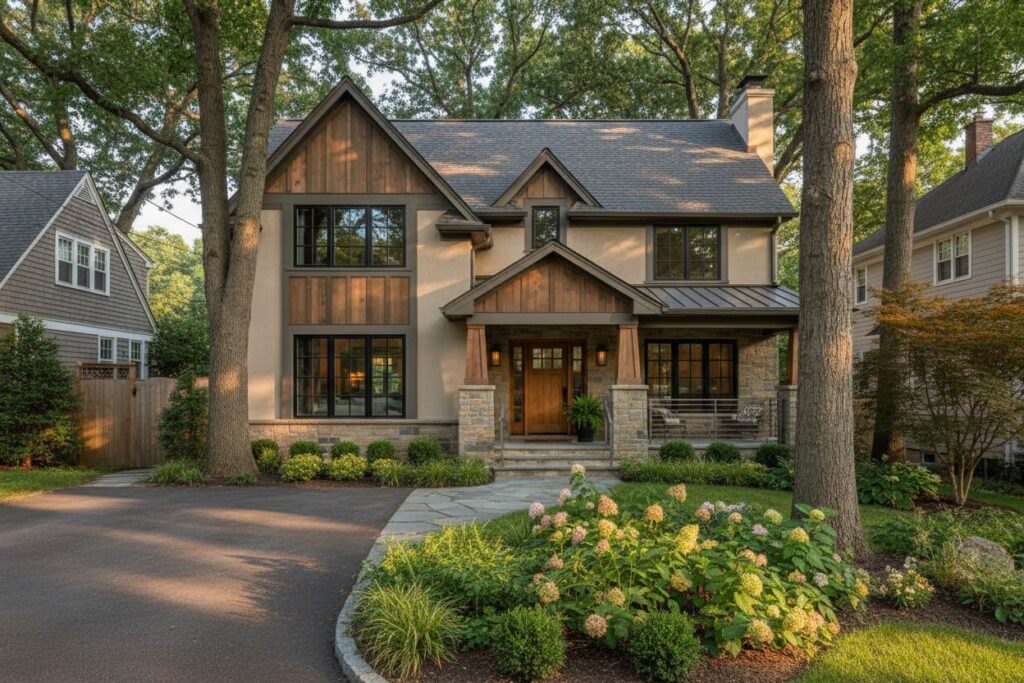 Glenview Illinois residential home exterior