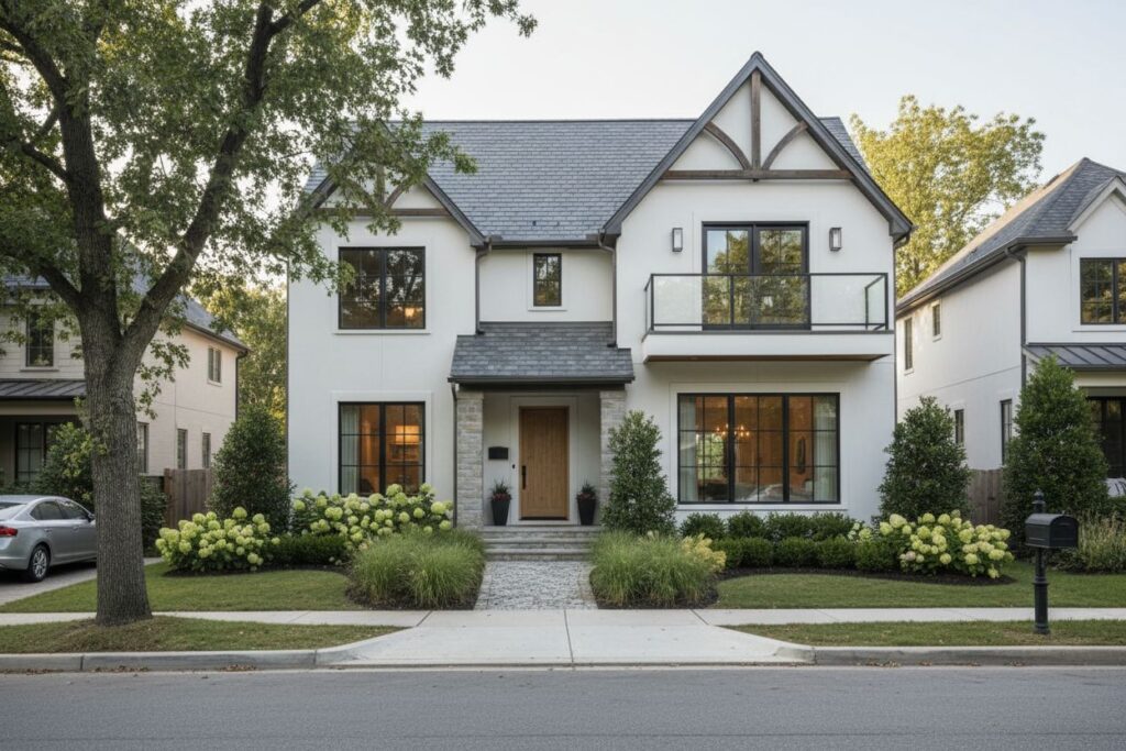 Greensboro North Carolina residential home exterior