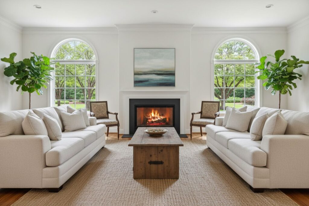 Modern gas fireplace installation Hoffman Estates Hoffman Estates County