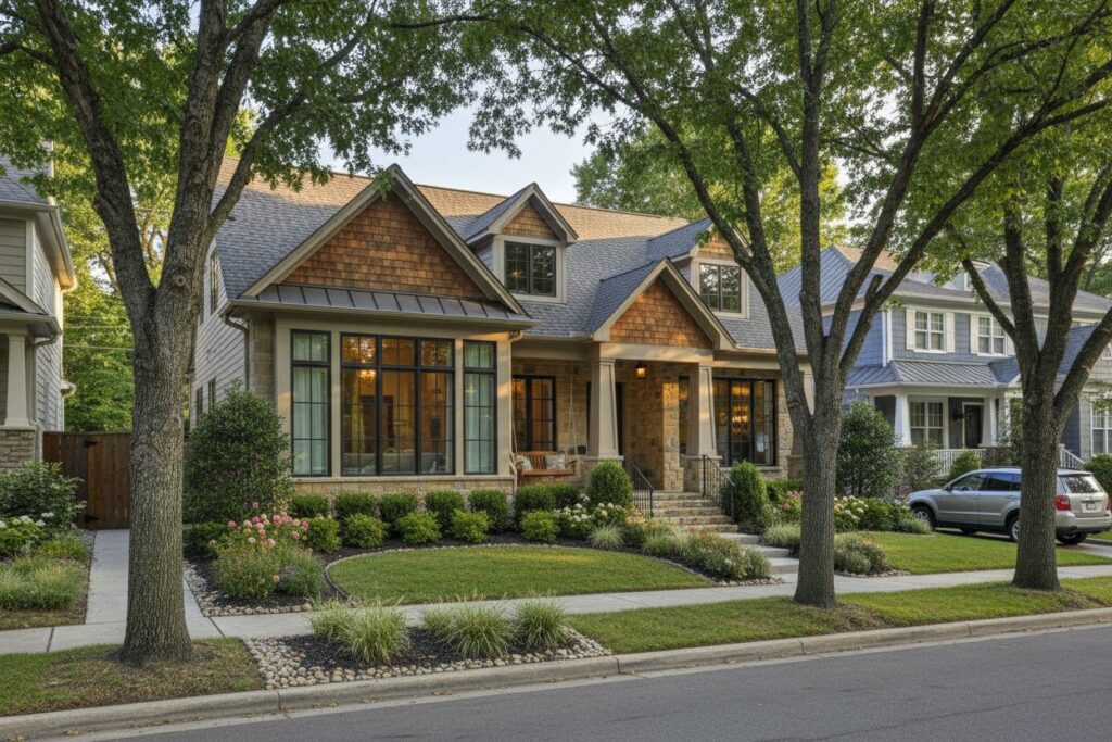 Indianapolis Indiana residential home exterior