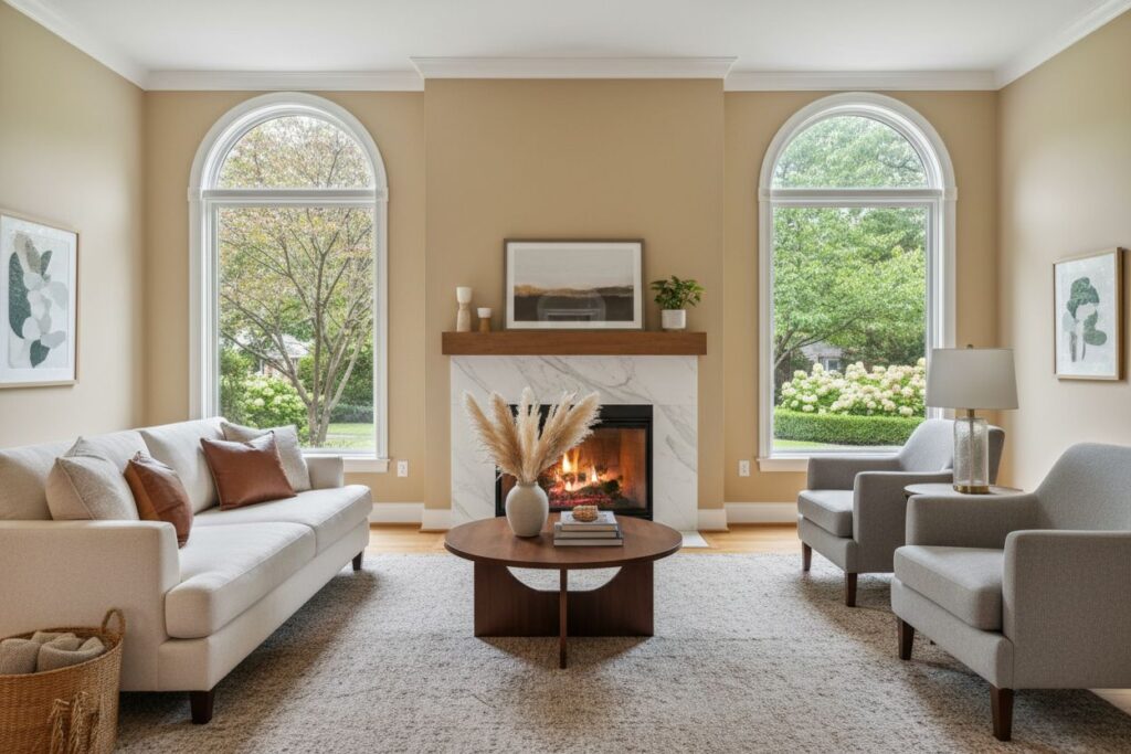 Modern gas fireplace installation Jacksonville Jacksonville County