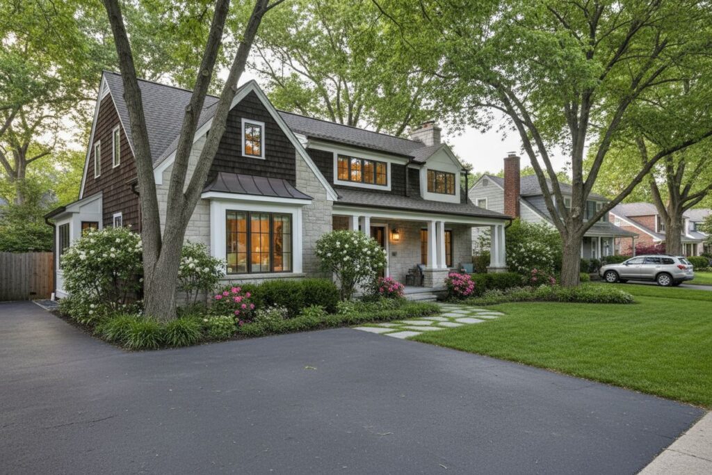 Lake Forest Illinois residential home exterior