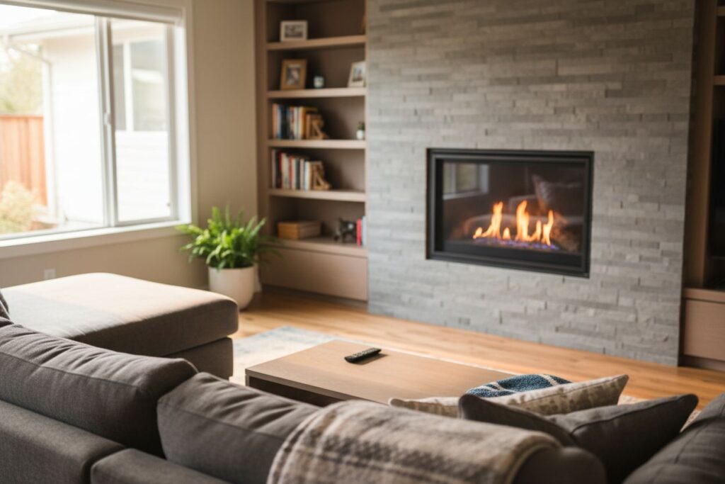 Professional gas fireplace cleaning service in Longview, Washington
