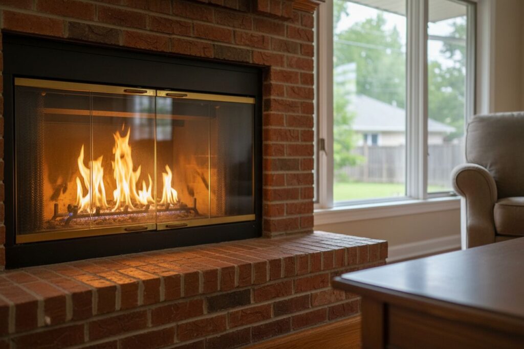 Gas fireplace cleaning Maplewood Minnesota