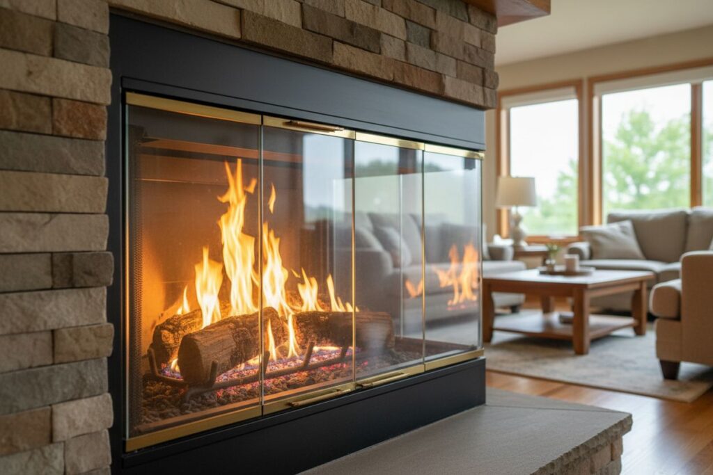 Gas fireplace cleaning McMinnville Oregon