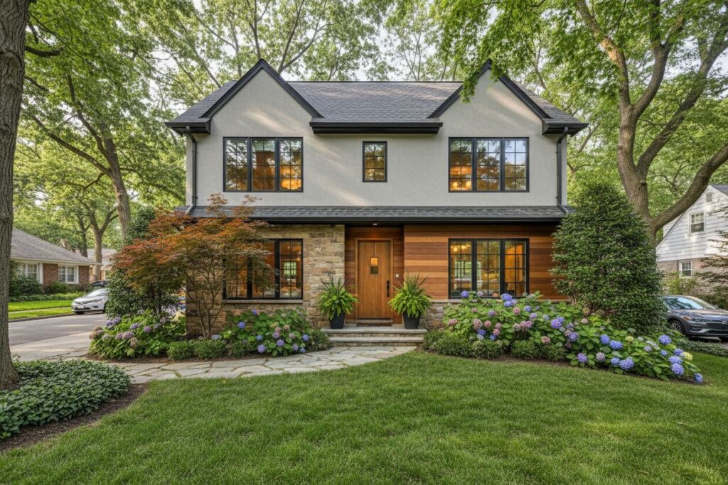 Milton Massachusetts residential home exterior