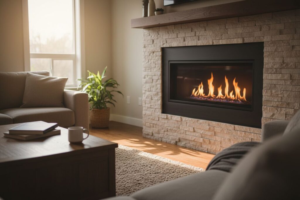 Professional gas fireplace cleaning service in Monroe, Washington