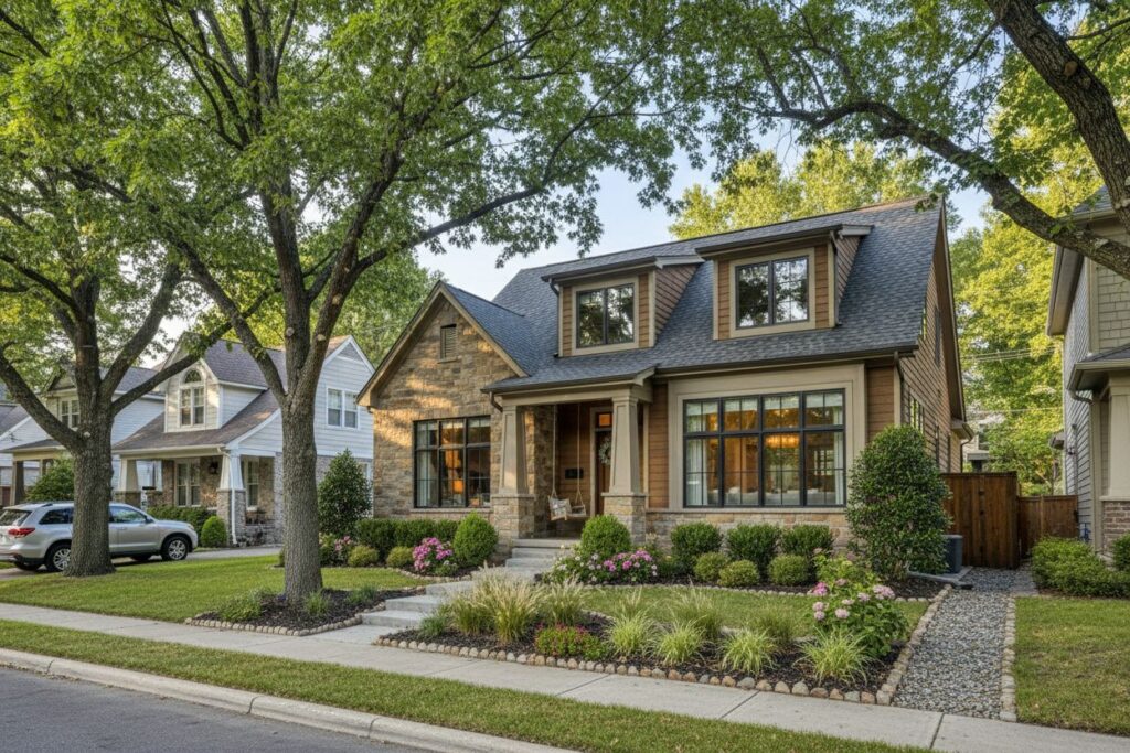 Naperville Illinois residential home exterior