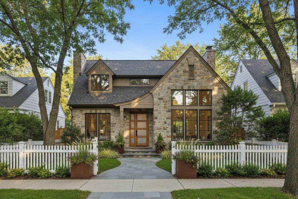 Newton Massachusetts residential home exterior