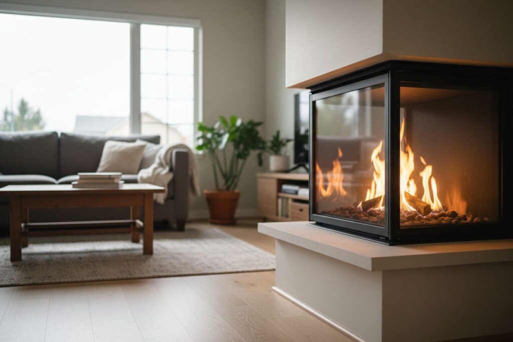 Professional gas fireplace cleaning service in Northeast Columbus, Ohio