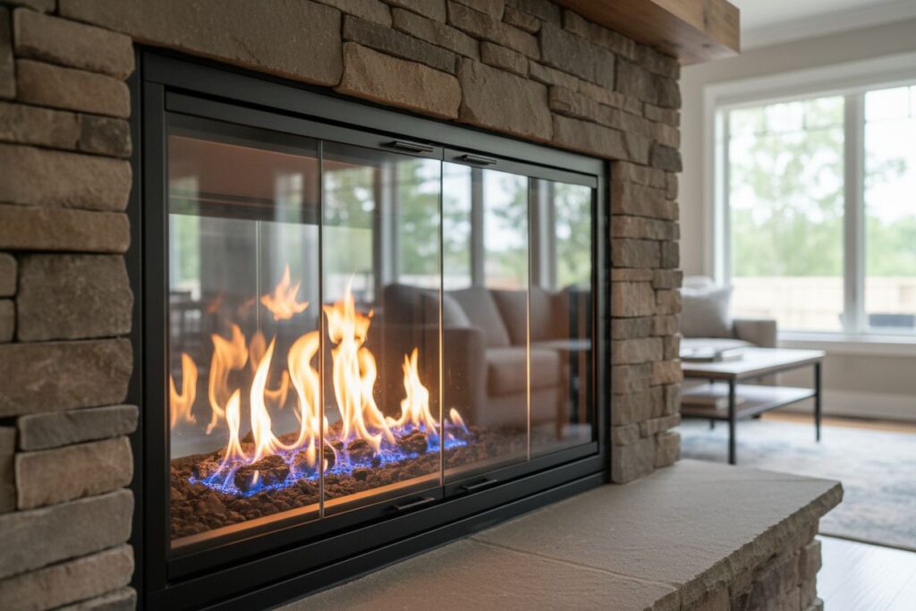Gas fireplace cleaning Northwest Milwaukee Wisconsin