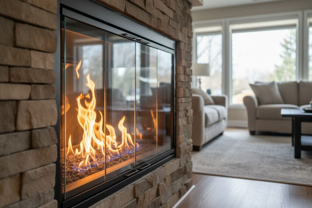 Gas fireplace cleaning Oklahoma City Oklahoma