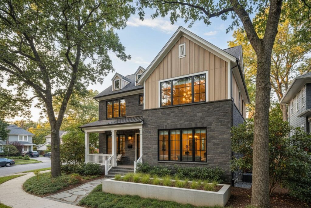 Providence Rhode Island residential home exterior