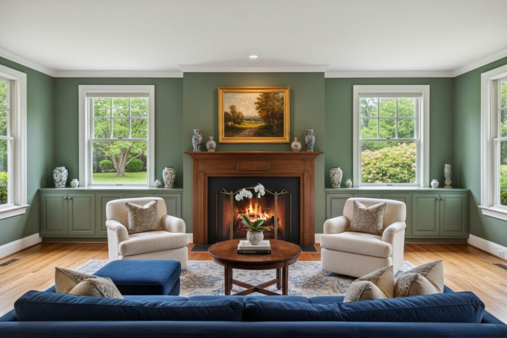 Modern gas fireplace installation Quincy Quincy County