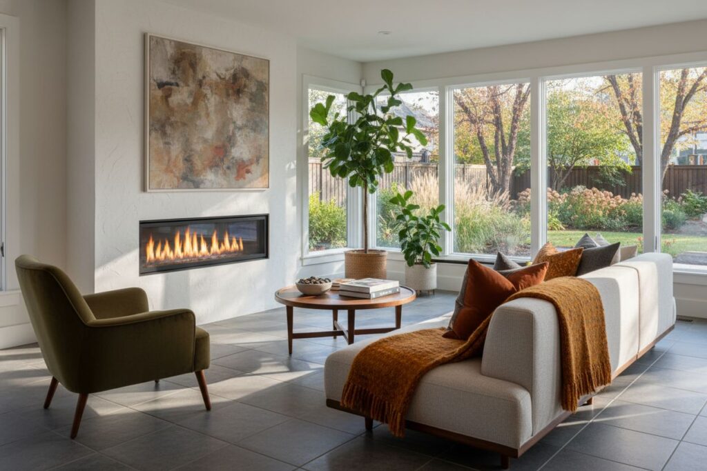 Professional gas fireplace service in Redding, California