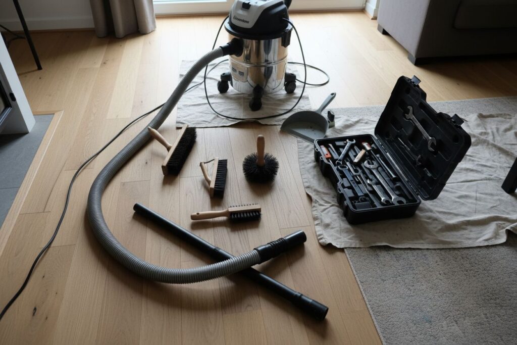 Expert fireplace technician servicing gas fireplace in Reedsport