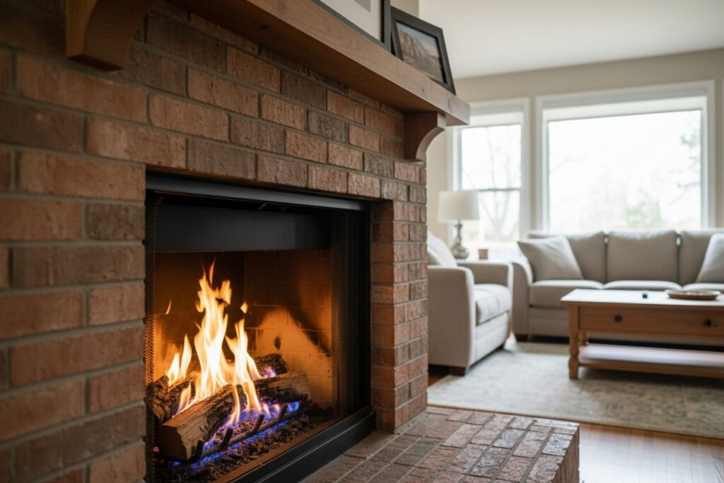 Gas fireplace cleaning Sacramento California