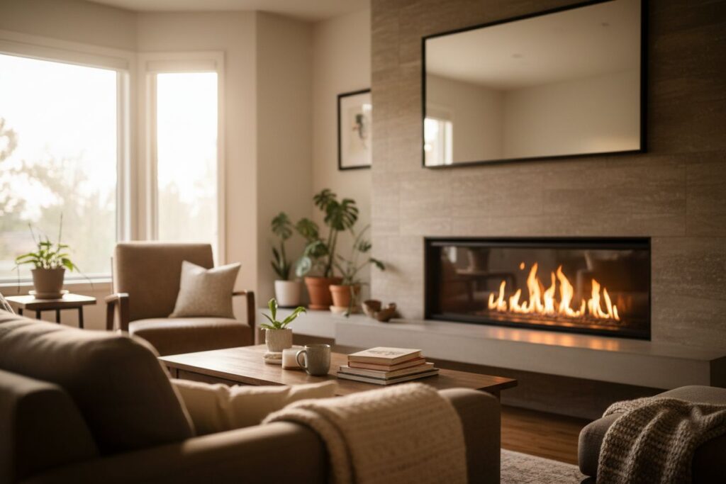 Professional gas fireplace cleaning service in Seattle, Washington