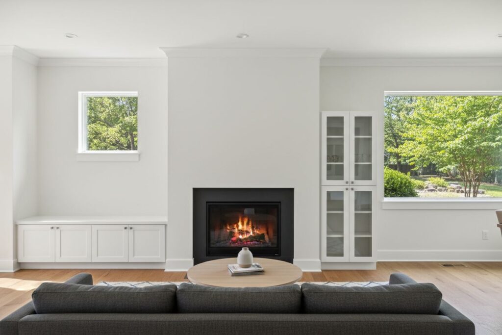 Modern gas fireplace installation South Wayzata South Wayzata County