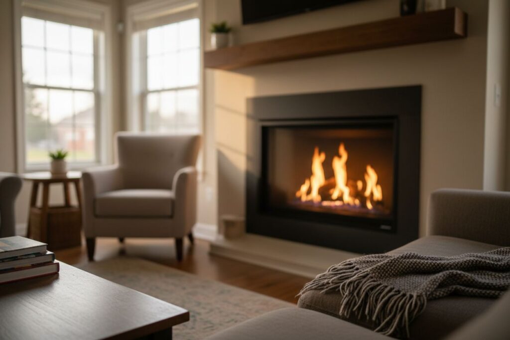 Professional gas fireplace cleaning service in Vancouver, Washington