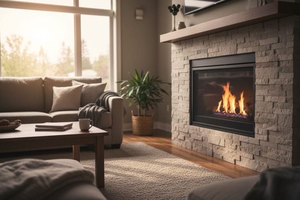 Professional gas fireplace cleaning service in Vancouver, Washington