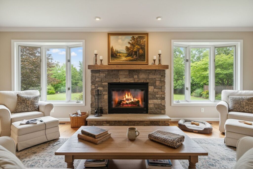 Gas fireplace maintenance and repair services Westwood