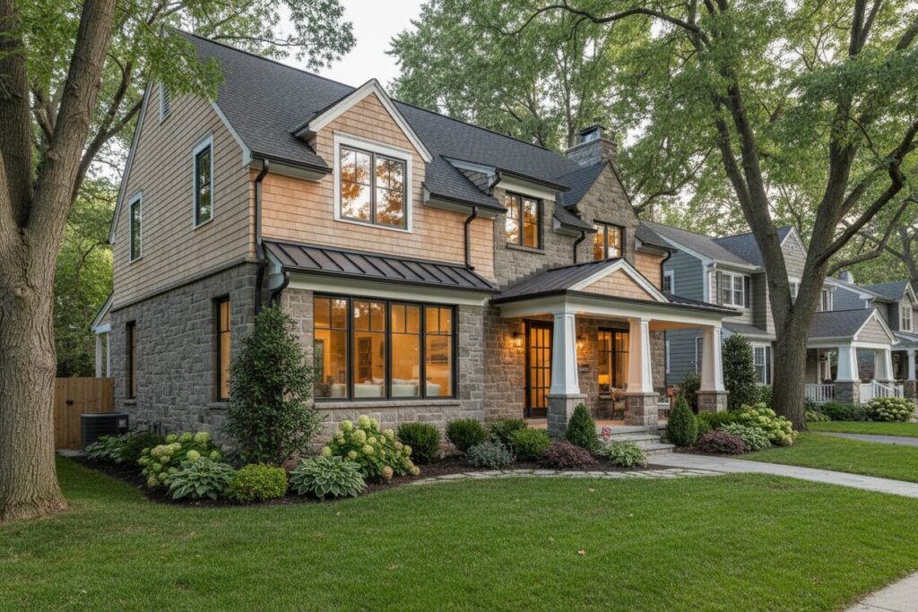 Westwood Massachusetts residential home exterior