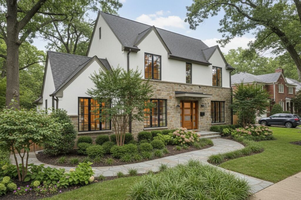 Wheaton Illinois residential home exterior