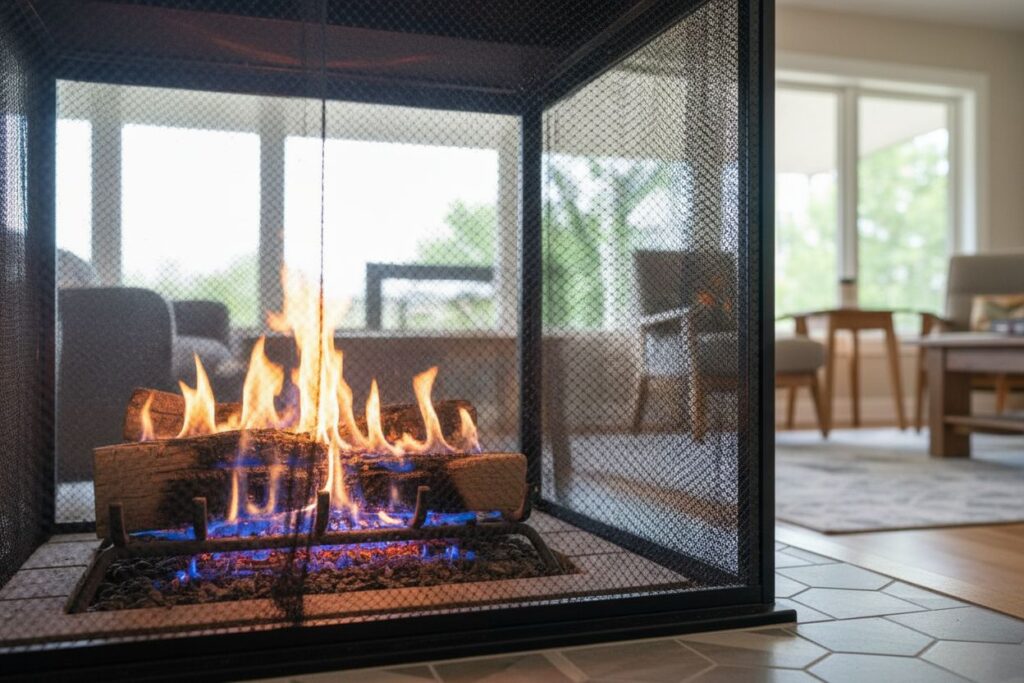 Gas fireplace cleaning Worcester Massachusetts